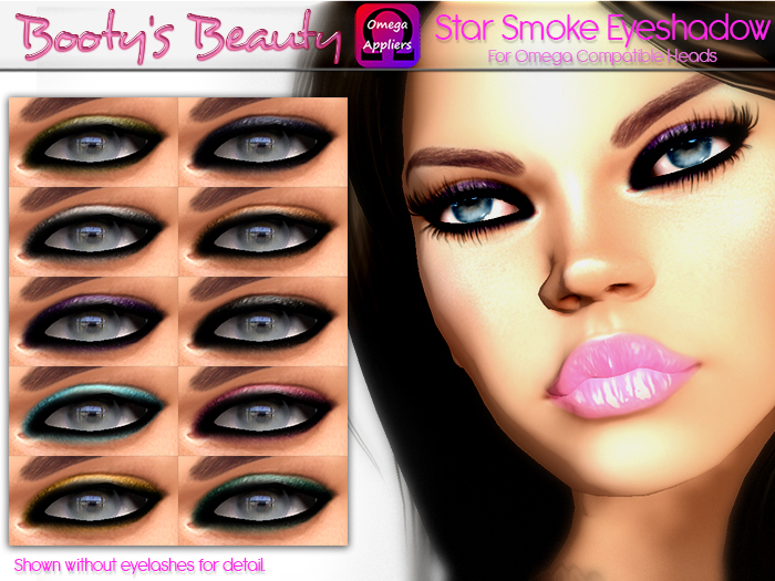 *Booty's Beauty* Omega Eyeshadow ~ Star Smoke
