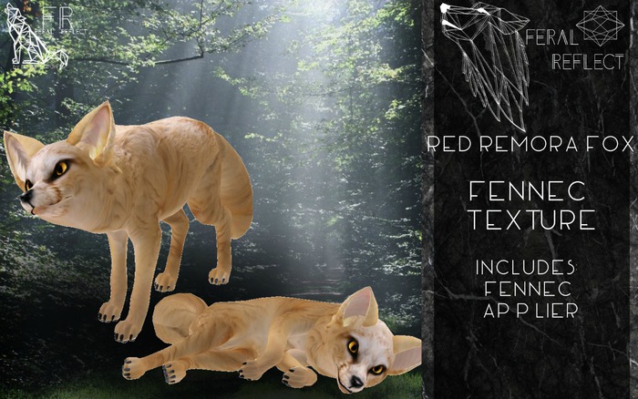 [C r y s t a l M o o n] Realistic Fennec Coat for Red Remora