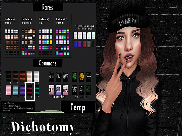 Dichotomy // Temp Hair - 9