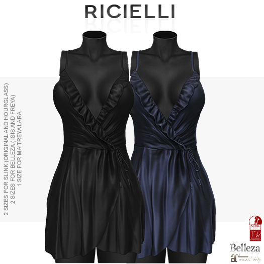 Ricielli - Bobbi Dress / Black + Navy