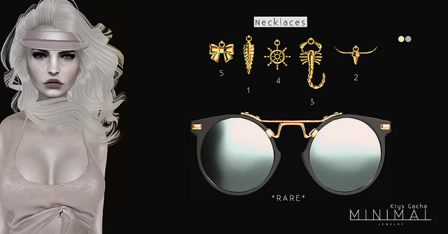 MINIMAL - Krys Necklace 4 *Silver*