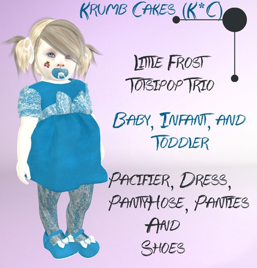 (K*C) Frosted Trio set