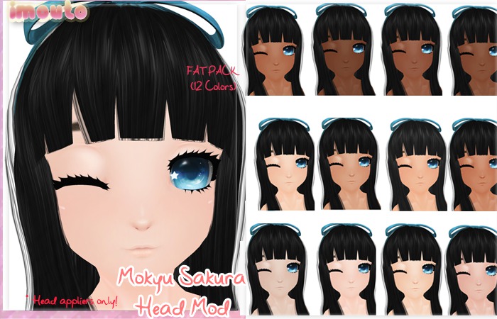 .Imouto. Sakura Head Skin Mod  (FATPACK)