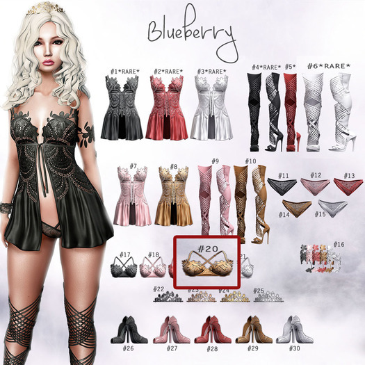 #20 Blueberry - Mykonos / COMMON / Bra - Maitreya - Tan