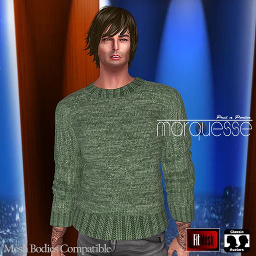 [Marquesse] Ricky Sweater Green