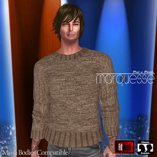 [Marquesse] Ricky Sweater Brown