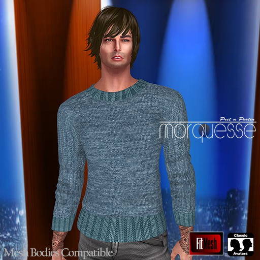 [Marquesse] Ricky Sweater Blue