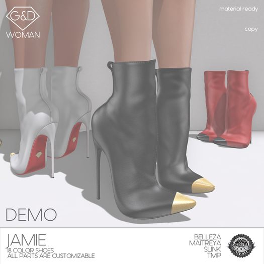 G&D Bootie Pointy Jamie DEMO (wear)