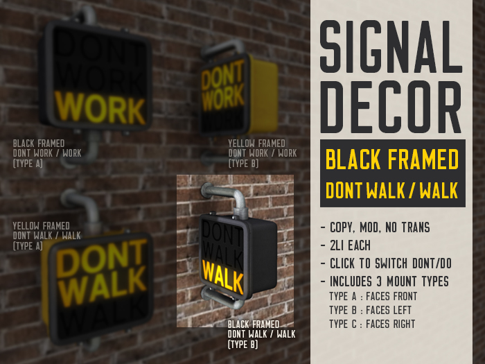 BALACLAVA!! Signal Decor - Walk/Black