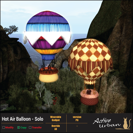 [A-U] Hot Air Balloon - Solo