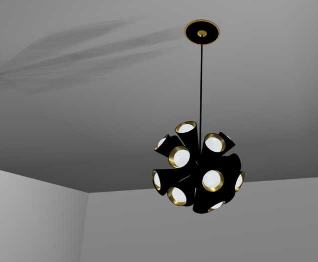 0005354 Mesh Modern Chandelier FullPerm