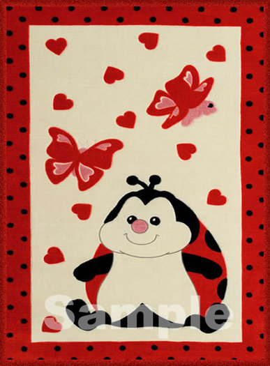 Ladybug Rug 2  