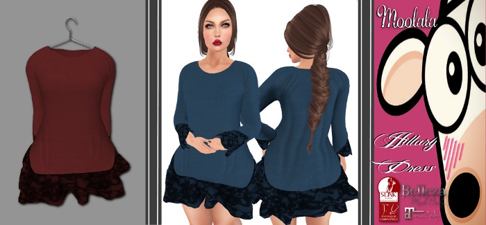 ~*Moolala*~ Hilary Lace - Red