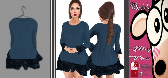 ~*Moolala*~ Hilary Lace - Blue