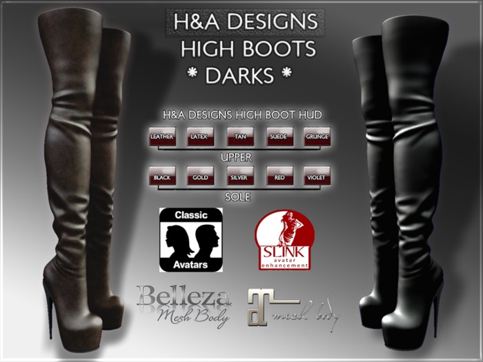 [H&A Designs]-High Boots-Darks_DEMO