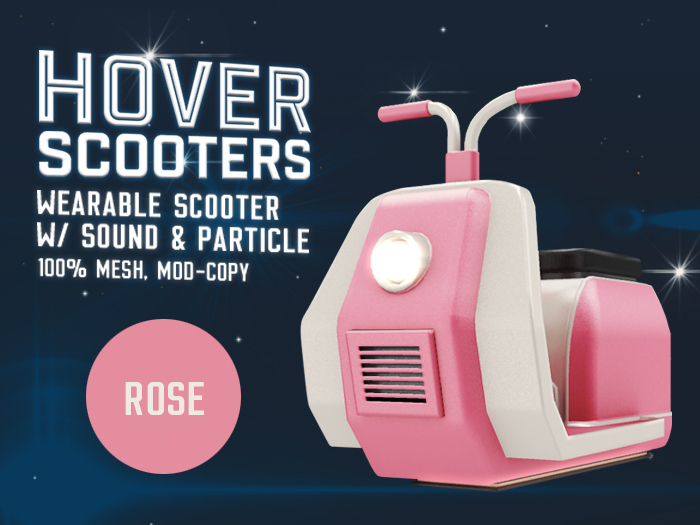 BALACLAVA!! Hover Scooter - ROSE