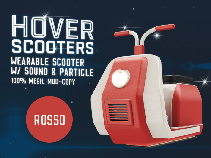 BALACLAVA!! Hover Scooter - ROSSO