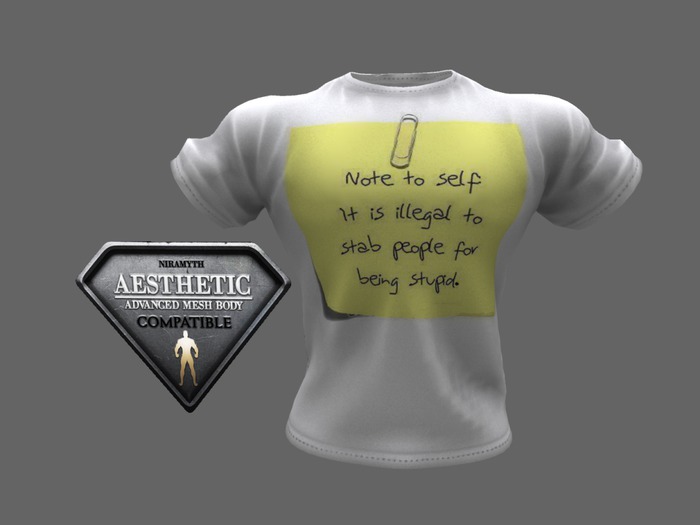 POSTED NOTE TSHIRT