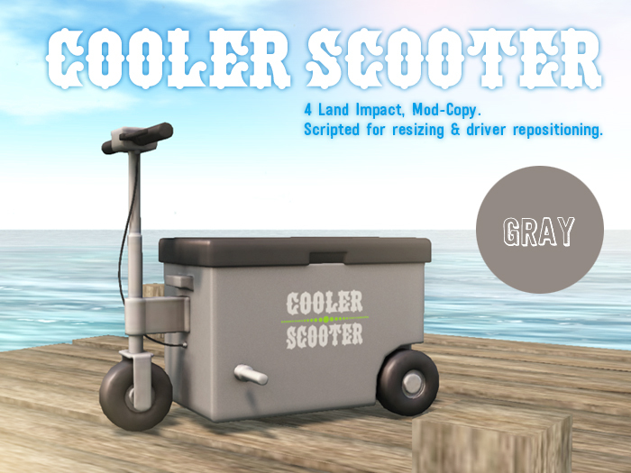 BALACLAVA!! Cooler Scooter - Gray