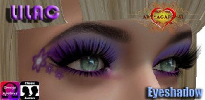 ART*AGAPE*AL eyeshadow lilac