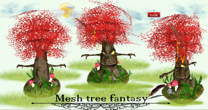 *Mesh tree fantasy(copy&modify) v. 3