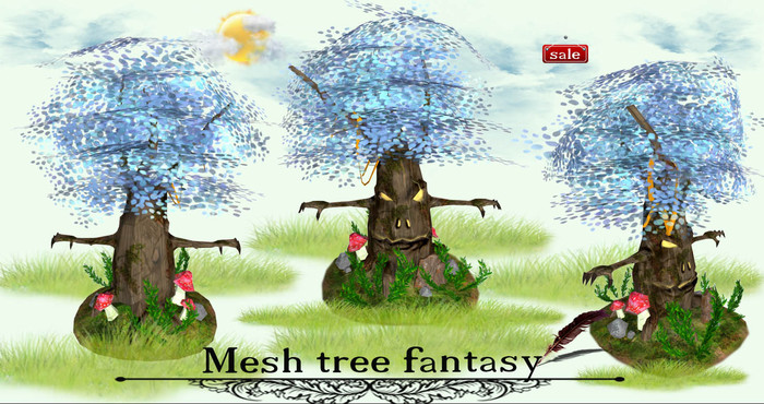 *Mesh tree fantasy(copy&modify) v. 4