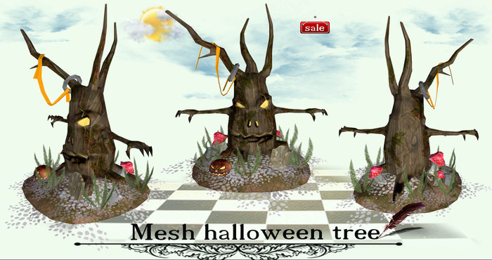 Mesh halloween tree(copy&modify) v. 2
