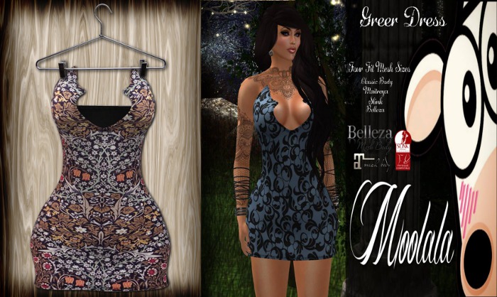 ~*Moolala*~Greer Dress - Burnt Flower