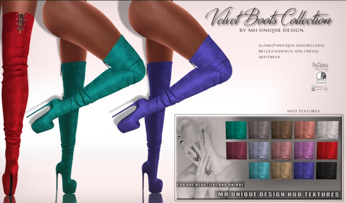 MH-Velvet Boots Collection