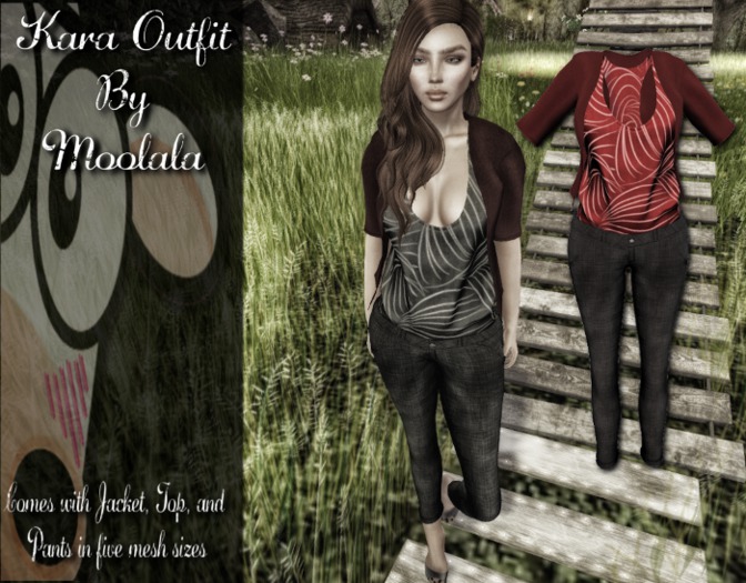 ~*Moolala*~ Kara Outfit - Red