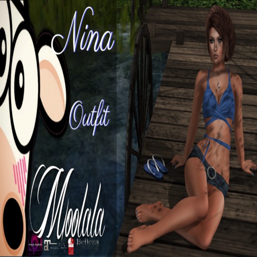 ~*Moolala*~ Nina Top - Blue