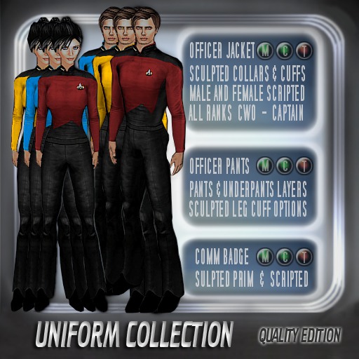 TNG Quality  Uniform  Set