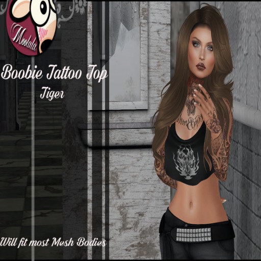 ~*Moolala*~ Hot Tattoo Top - Tiger