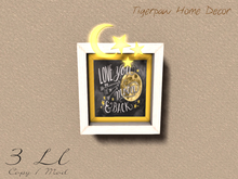 THD~ Moon & Back framed pic