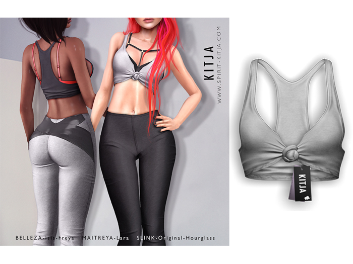 KITJA - Julia Top GREY