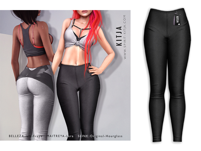 KITJA - Julia Leggings BLACK