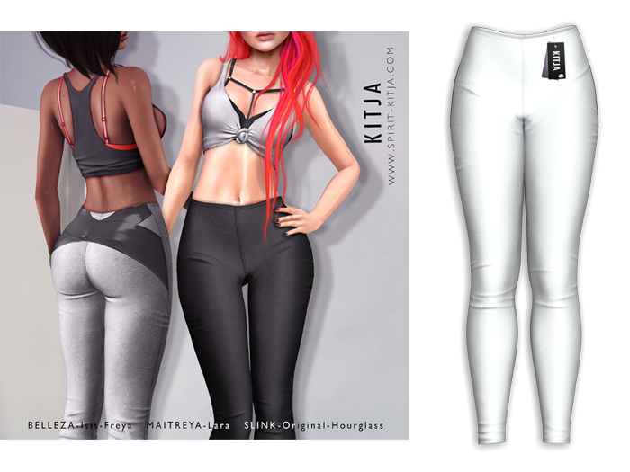 KITJA - Julia Leggings WHITE