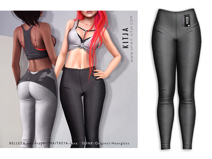 KITJA - Julia Leggings DARK GREY
