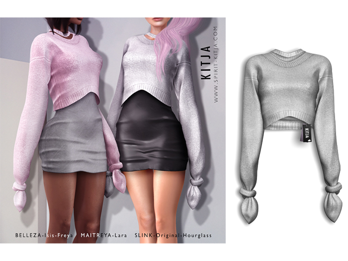 KITJA - Aurelia Sweater GREY