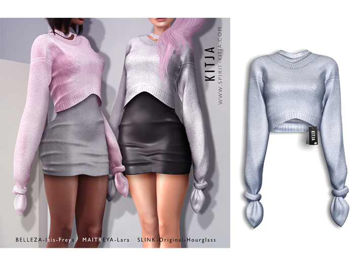 KITJA - Aurelia Sweater BLUE