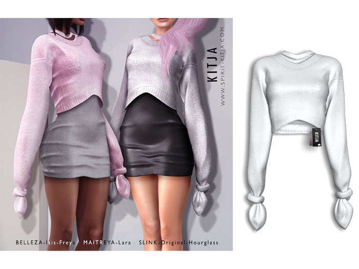 KITJA - Aurelia Sweater WHITE