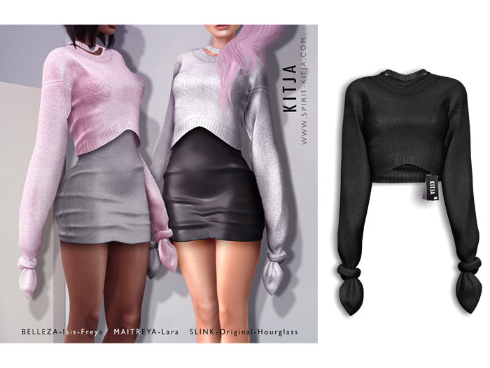 KITJA - Aurelia Sweater BLACK