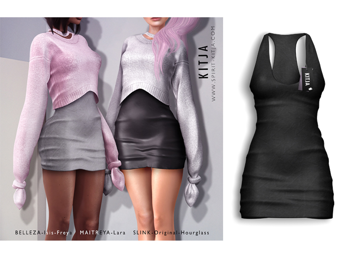 KITJA - Aurelia Dress BLACK