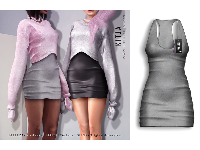 KITJA - Aurelia Dress GREY