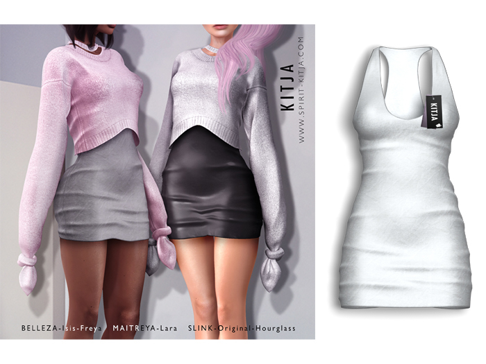 KITJA - Aurelia Dress WHITE