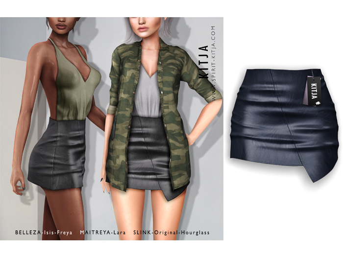 KITJA - Kassia Skirt NAVY