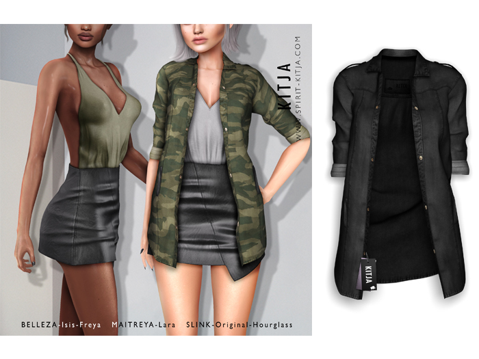 KITJA - Kassia Shirt BLACK