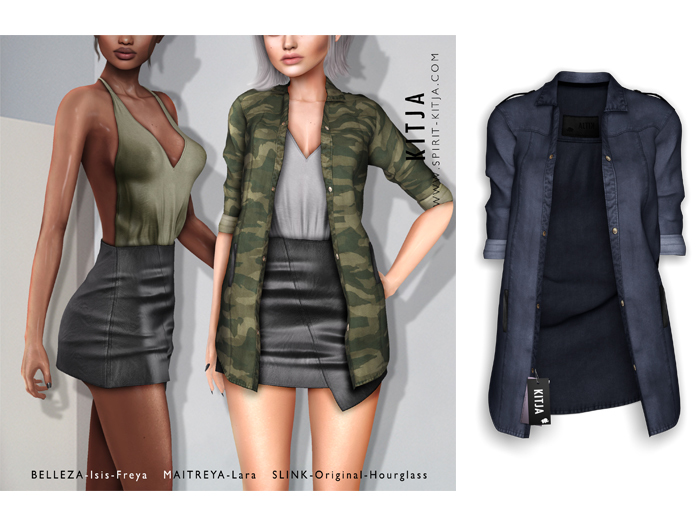 KITJA - Kassia Shirt NAVY