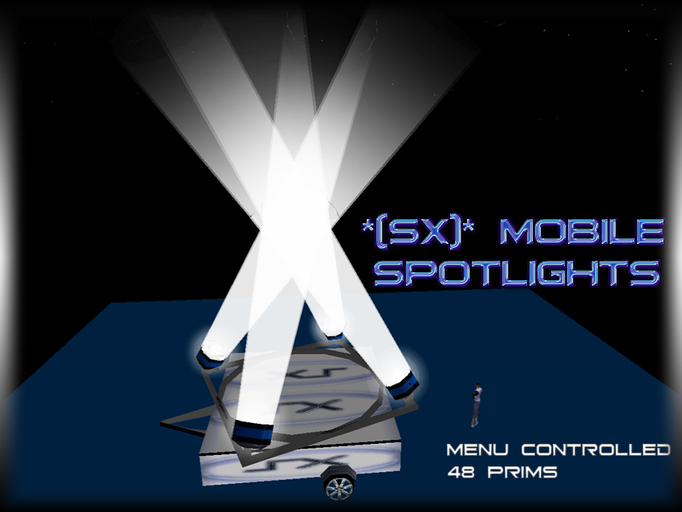 *(Sx)* Mobile Skyreacher Spotlighting System (Boxed)