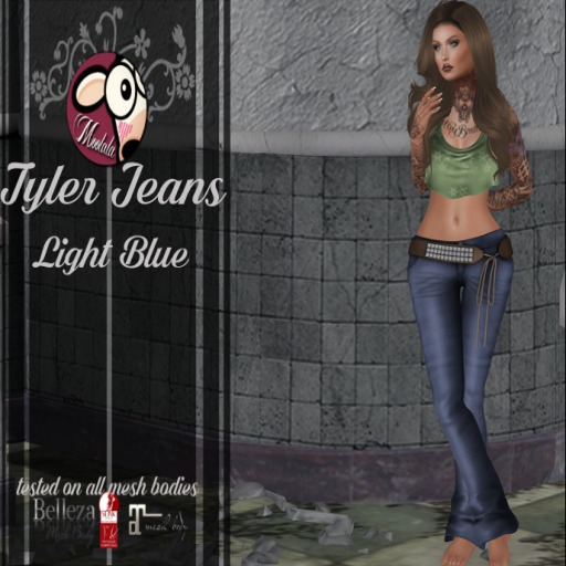 ~*Moolala*~ Tyler Jeans - LT Blue
